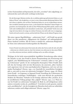 Bild der Seite - 27 - in Viktor E. Frankl - Gesammlte Werke
