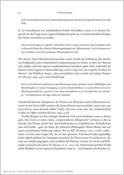 Image of the Page - 32 - in Viktor E. Frankl - Gesammlte Werke