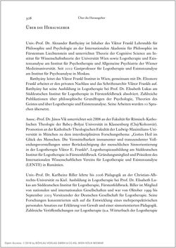 Image of the Page - 308 - in Viktor E. Frankl - Gesammlte Werke
