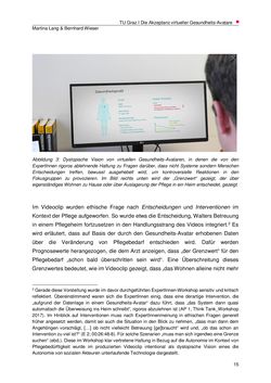 Image of the Page - 15 - in Die Akzeptanz virtueller Gesundheits-Avatare - Eine Fokusgruppenanalyse, Volume 1