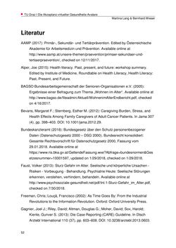 Image of the Page - 52 - in Die Akzeptanz virtueller Gesundheits-Avatare - Eine Fokusgruppenanalyse, Volume 1