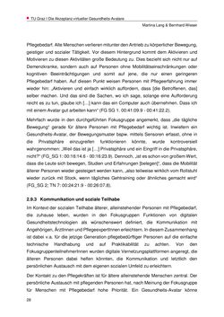 Bild der Seite - 28 - in Nutzer-Profile von Gesundheits-Avataren - Erhebung zielgruppenspezifischer Anwendungskontexte, Band 2