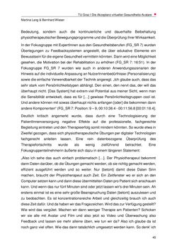 Image of the Page - 45 - in Nutzer-Profile von Gesundheits-Avataren - Erhebung zielgruppenspezifischer Anwendungskontexte, Volume 2