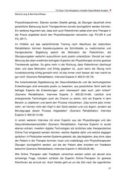 Image of the Page - 57 - in Nutzer-Profile von Gesundheits-Avataren - Erhebung zielgruppenspezifischer Anwendungskontexte, Volume 2