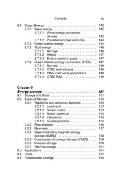 Image of the Page - IX - in Water, Energy, and Environment - A Primer