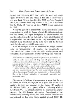 Image of the Page - 74 - in Water, Energy, and Environment - A Primer