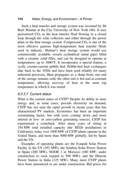 Bild der Seite - 114 - in Water, Energy, and Environment - A Primer