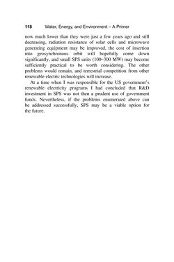 Image of the Page - 118 - in Water, Energy, and Environment - A Primer