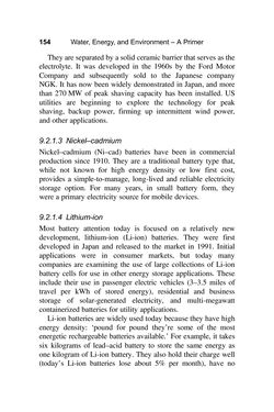 Image of the Page - 154 - in Water, Energy, and Environment - A Primer