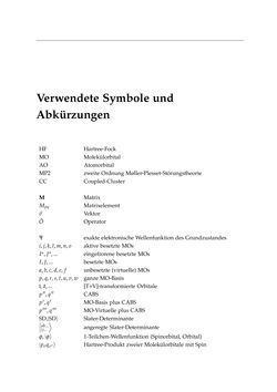 Bild der Seite - iii - in Entwicklung und Anwendung explizit korrelierter Wellenfunktionsmodelle