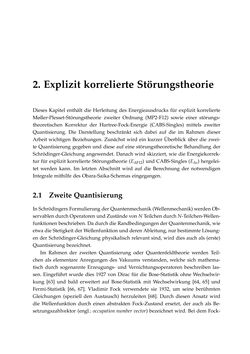 Bild der Seite - 5 - in Entwicklung und Anwendung explizit korrelierter Wellenfunktionsmodelle