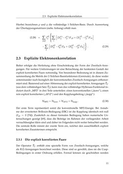 Bild der Seite - 11 - in Entwicklung und Anwendung explizit korrelierter Wellenfunktionsmodelle