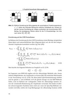 Bild der Seite - 14 - in Entwicklung und Anwendung explizit korrelierter Wellenfunktionsmodelle