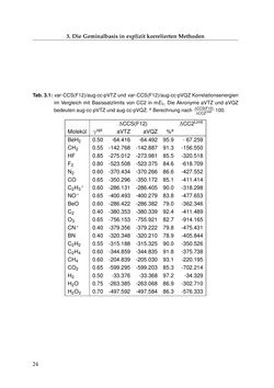 Image of the Page - 24 - in Entwicklung und Anwendung explizit korrelierter Wellenfunktionsmodelle