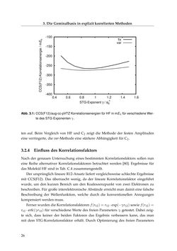 Bild der Seite - 26 - in Entwicklung und Anwendung explizit korrelierter Wellenfunktionsmodelle