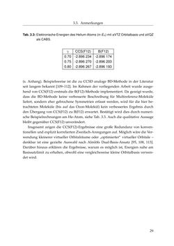 Bild der Seite - 29 - in Entwicklung und Anwendung explizit korrelierter Wellenfunktionsmodelle
