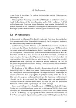 Image of the Page - 67 - in Entwicklung und Anwendung explizit korrelierter Wellenfunktionsmodelle
