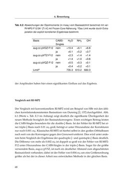 Image of the Page - 68 - in Entwicklung und Anwendung explizit korrelierter Wellenfunktionsmodelle