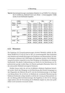 Image of the Page - 74 - in Entwicklung und Anwendung explizit korrelierter Wellenfunktionsmodelle