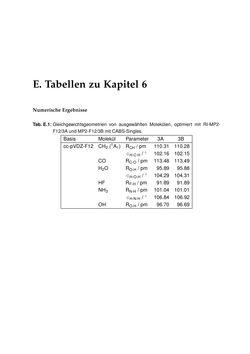 Bild der Seite - 115 - in Entwicklung und Anwendung explizit korrelierter Wellenfunktionsmodelle
