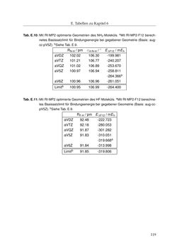 Bild der Seite - 119 - in Entwicklung und Anwendung explizit korrelierter Wellenfunktionsmodelle