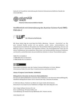 Bild der Seite - (000004) - in Der österreichische Werbefilm - Die Genese eines Genres von seinen Anfängen bis 1938