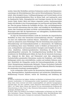 Image of the Page - 9 - in Der österreichische Werbefilm - Die Genese eines Genres von seinen Anfängen bis 1938