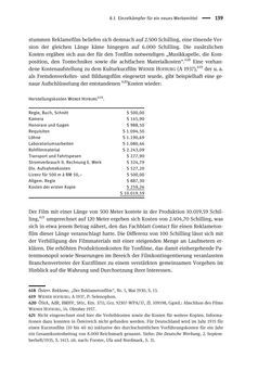 Bild der Seite - 139 - in Der österreichische Werbefilm - Die Genese eines Genres von seinen Anfängen bis 1938