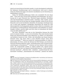 Image of the Page - 236 - in Der österreichische Werbefilm - Die Genese eines Genres von seinen Anfängen bis 1938