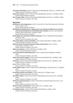 Image of the Page - 276 - in Der österreichische Werbefilm - Die Genese eines Genres von seinen Anfängen bis 1938
