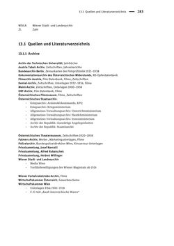 Image of the Page - 283 - in Der österreichische Werbefilm - Die Genese eines Genres von seinen Anfängen bis 1938