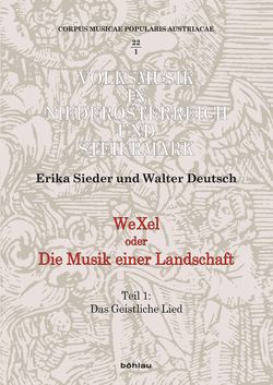 Bild der Seite - Einband vorne - in WeXel oder Die Musik einer Landschaft - Das Geistliche Lied, Band 1