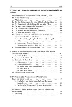 Image of the Page - 14 - in Die Wiener Rechts- und Staatswissenschaftliche Fakultät 1918–1938