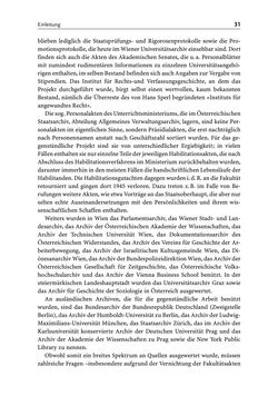 Image of the Page - 31 - in Die Wiener Rechts- und Staatswissenschaftliche Fakultät 1918–1938