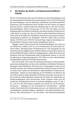 Bild der Seite - 45 - in Die Wiener Rechts- und Staatswissenschaftliche Fakultät 1918–1938