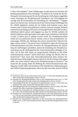 Bild der Seite - 97 - in Die Wiener Rechts- und Staatswissenschaftliche Fakultät 1918–1938