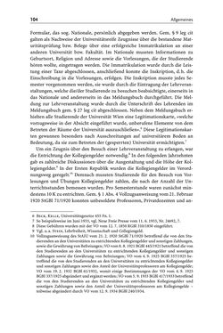 Image of the Page - 104 - in Die Wiener Rechts- und Staatswissenschaftliche Fakultät 1918–1938