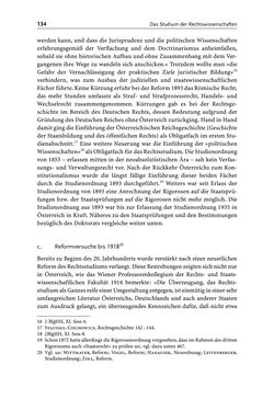 Image of the Page - 134 - in Die Wiener Rechts- und Staatswissenschaftliche Fakultät 1918–1938