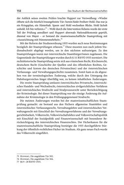 Image of the Page - 152 - in Die Wiener Rechts- und Staatswissenschaftliche Fakultät 1918–1938