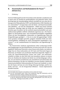 Image of the Page - 159 - in Die Wiener Rechts- und Staatswissenschaftliche Fakultät 1918–1938