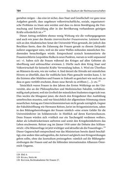 Image of the Page - 164 - in Die Wiener Rechts- und Staatswissenschaftliche Fakultät 1918–1938