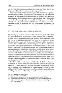 Bild der Seite - 170 - in Die Wiener Rechts- und Staatswissenschaftliche Fakultät 1918–1938