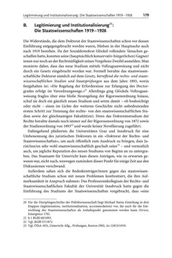 Image of the Page - 179 - in Die Wiener Rechts- und Staatswissenschaftliche Fakultät 1918–1938