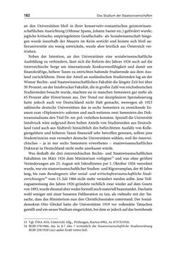 Image of the Page - 182 - in Die Wiener Rechts- und Staatswissenschaftliche Fakultät 1918–1938