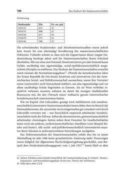 Image of the Page - 190 - in Die Wiener Rechts- und Staatswissenschaftliche Fakultät 1918–1938