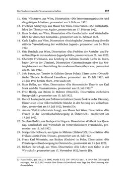 Image of the Page - 197 - in Die Wiener Rechts- und Staatswissenschaftliche Fakultät 1918–1938