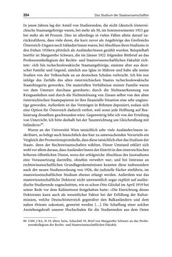 Bild der Seite - 204 - in Die Wiener Rechts- und Staatswissenschaftliche Fakultät 1918–1938
