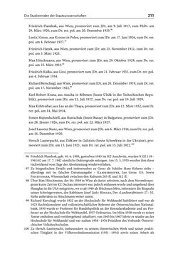 Bild der Seite - 211 - in Die Wiener Rechts- und Staatswissenschaftliche Fakultät 1918–1938