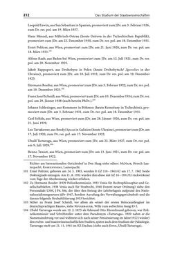 Bild der Seite - 212 - in Die Wiener Rechts- und Staatswissenschaftliche Fakultät 1918–1938