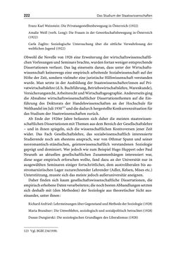 Image of the Page - 222 - in Die Wiener Rechts- und Staatswissenschaftliche Fakultät 1918–1938